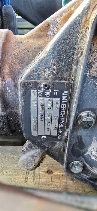 Obudowa mostu tył Mercedes Sprinter 904 VW LT bliźniak