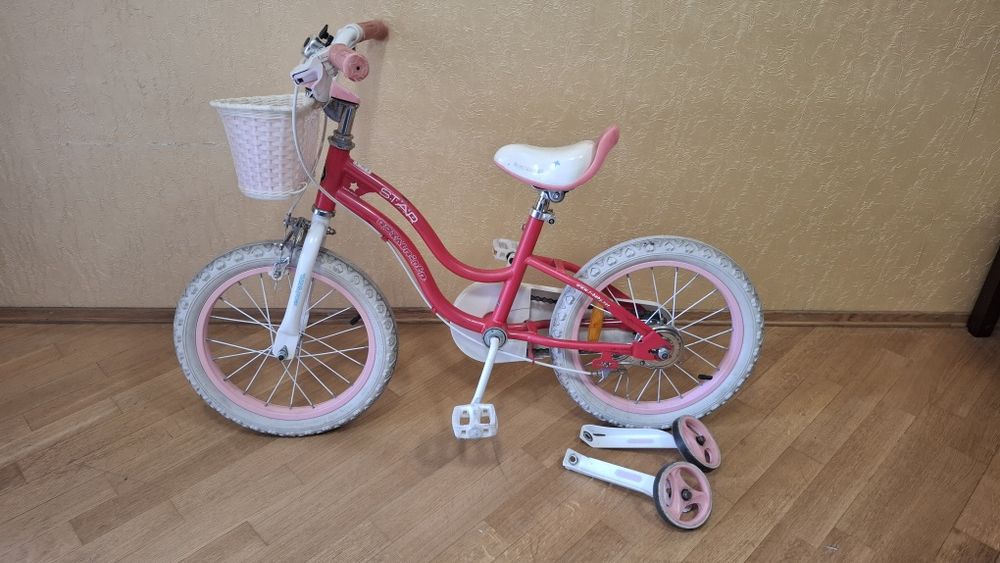 Велосипед RoyalBaby Star Girl 18" рожевий