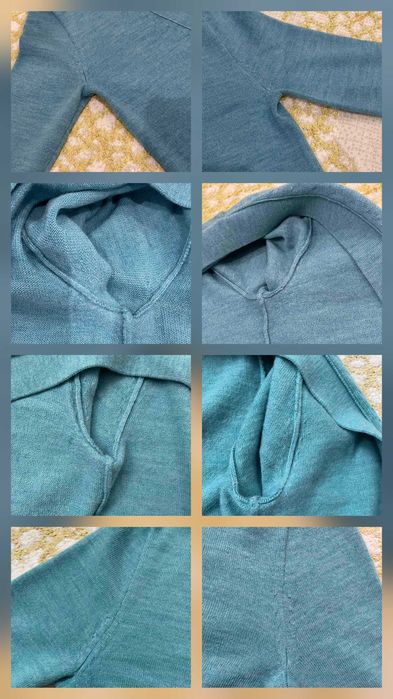 Krótki damski kardigan rozpinany sweter J.Crew wełna Merino r.XXS