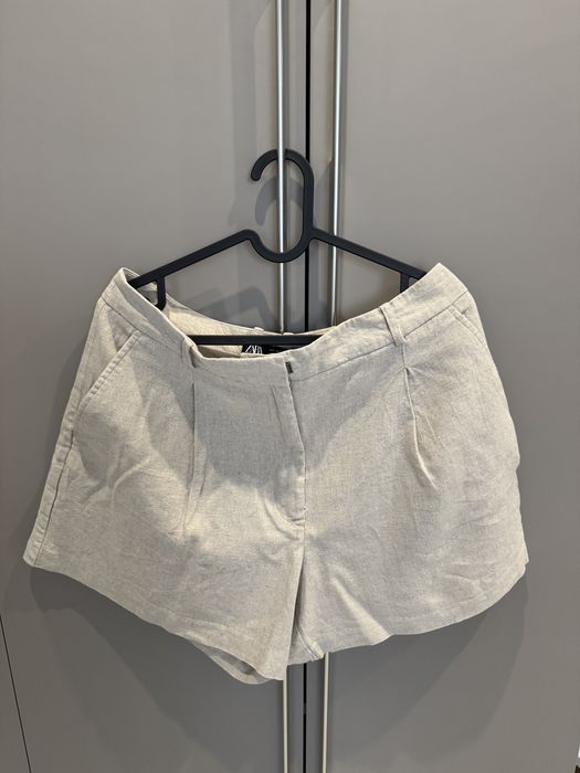 Шорти лляні ZARA р.M-L