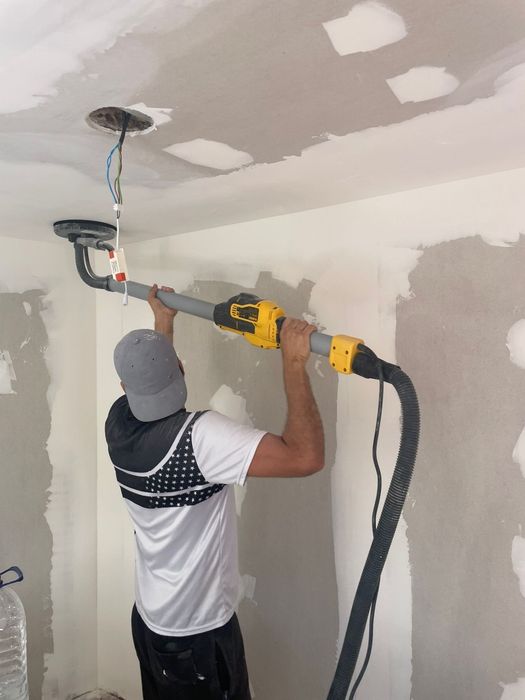 Pladur  barramento pintura flutuantes e trolha