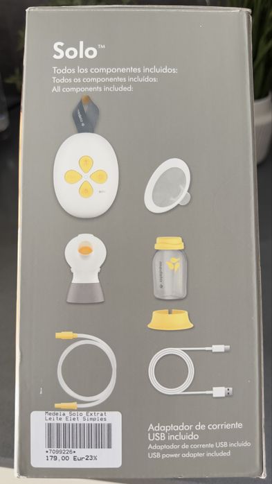 Extrator de Leite Elétrico Solo Simples - MEDELA