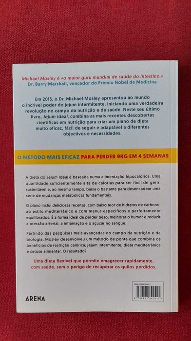 Livro Jejum Ideal de Michael Mosley