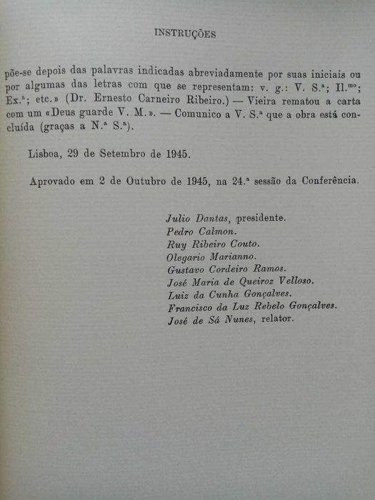 livro: “Vocabulário ortográfico resumido da língua portuguesa”