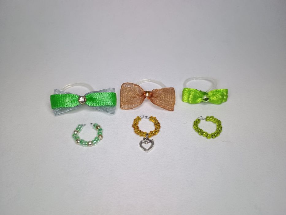 Zestaw 5 Jesiennych Akcesoriów Handmade dla Littlest Pet Shop LPS