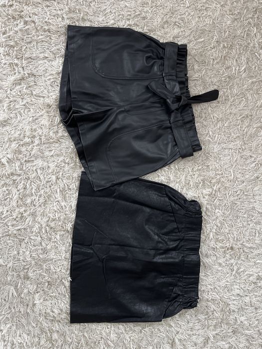 Шорти та спідниця жіноча з еко-шкіри