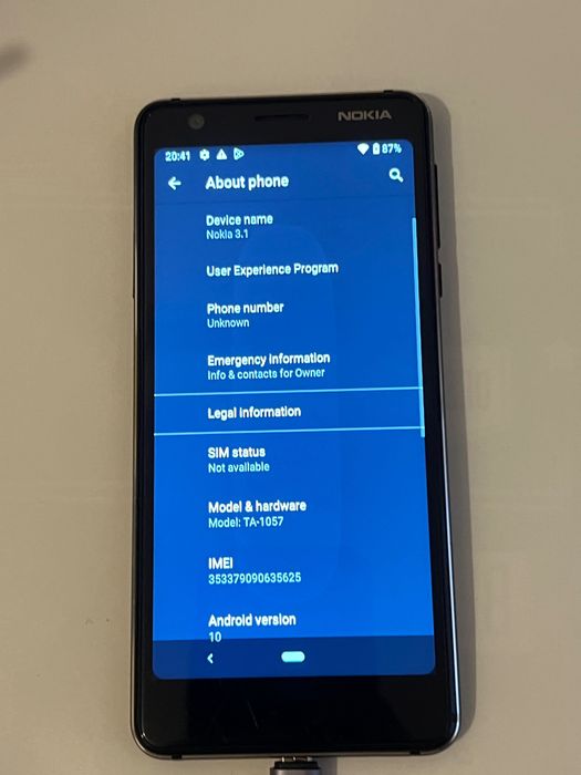 Nokia 3.1 (Está disponível!)
