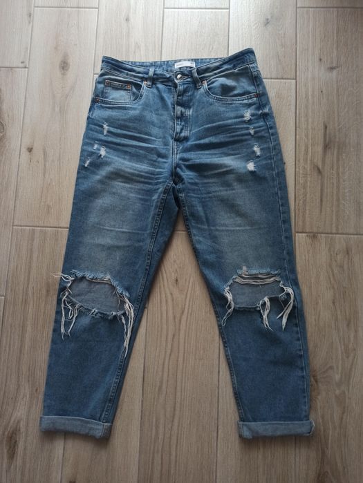 Spodnie jeansy damskie Mom Fit Sinsay 40 (L)