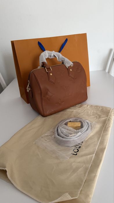 Torebka speedy LV brązowa