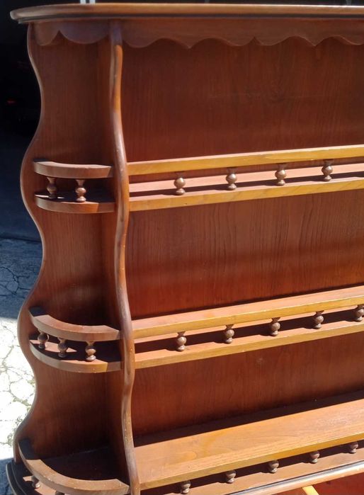 Escaparate/Estante madeira maciça