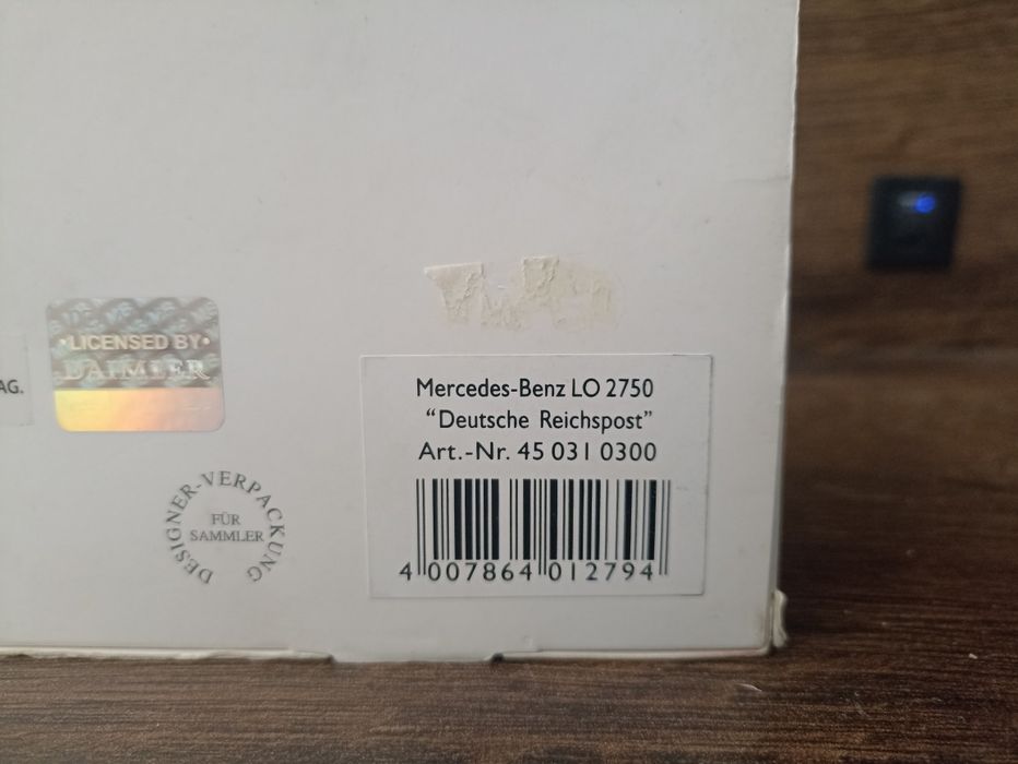 Mercedes benz Lo 2750 - schuco 1/43