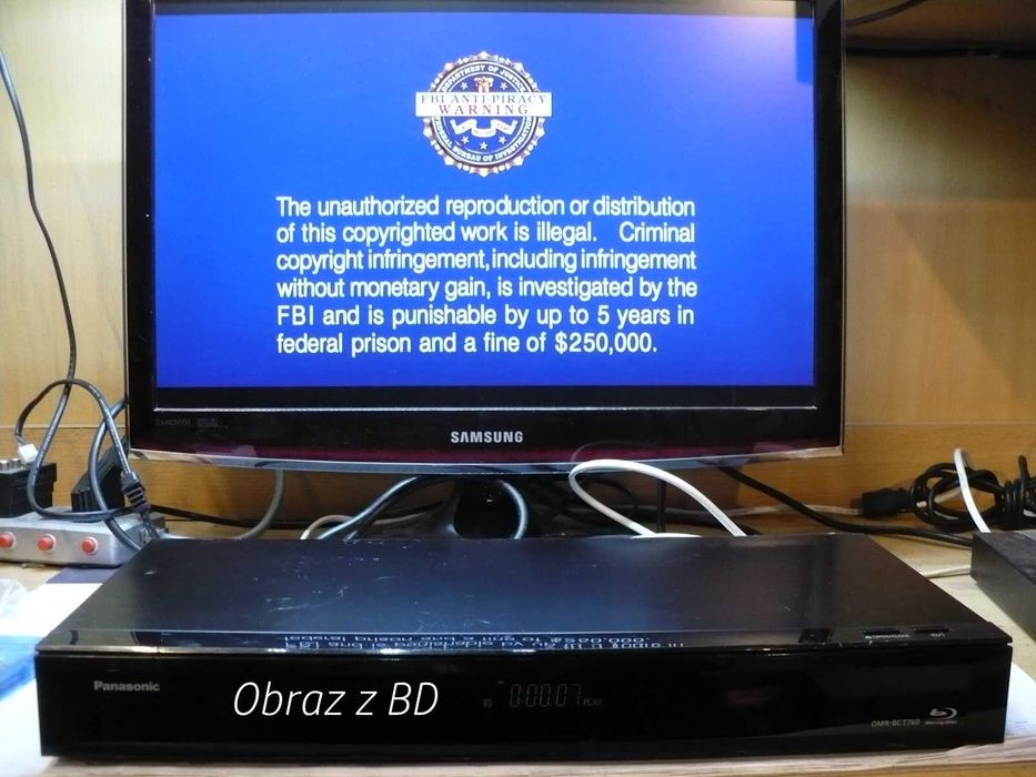 Panasonic DMR-BCT760 HDD 500Gb  nagrywa płyty Blu-ray, DVD ...