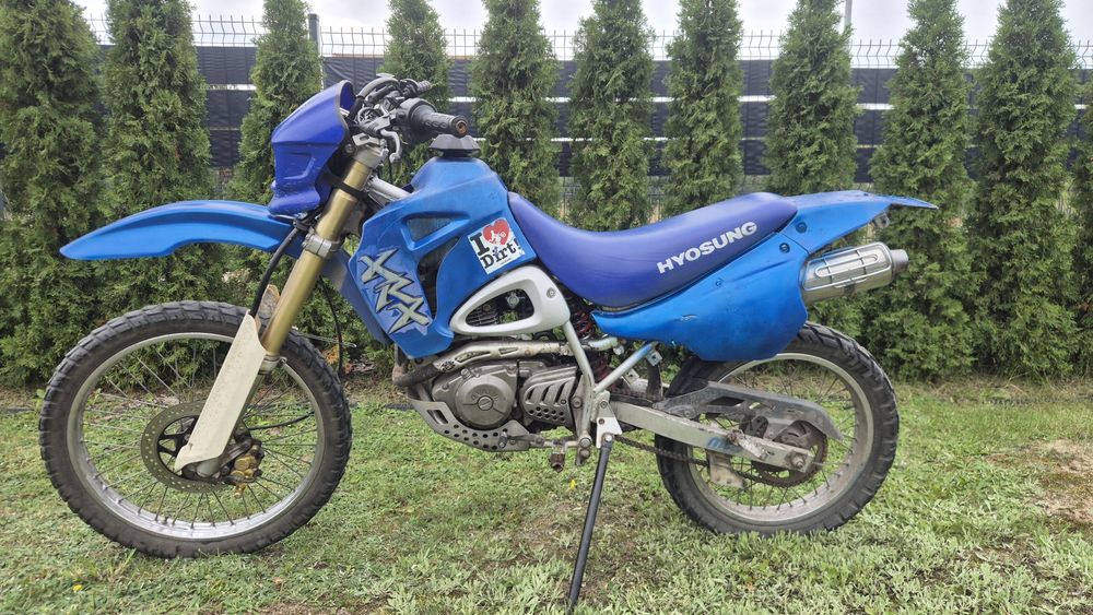 Hyosung xrx 125 cross enduro