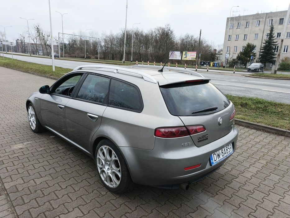 Alfa Romeo 159 Skóry Alu Felgi 18 NAVI Tempomat Zarejestrowany  Ładna