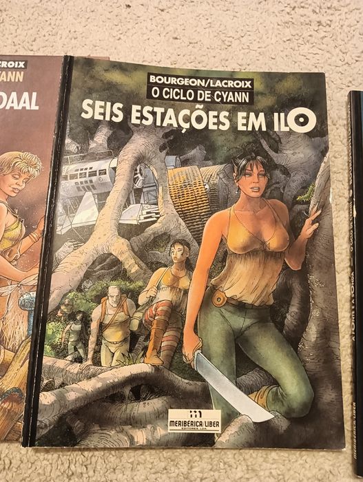 Ciclo de Cyann -F. Bourgeon e Lacroix: Seis Estações ,,,A Fonte.; etc*