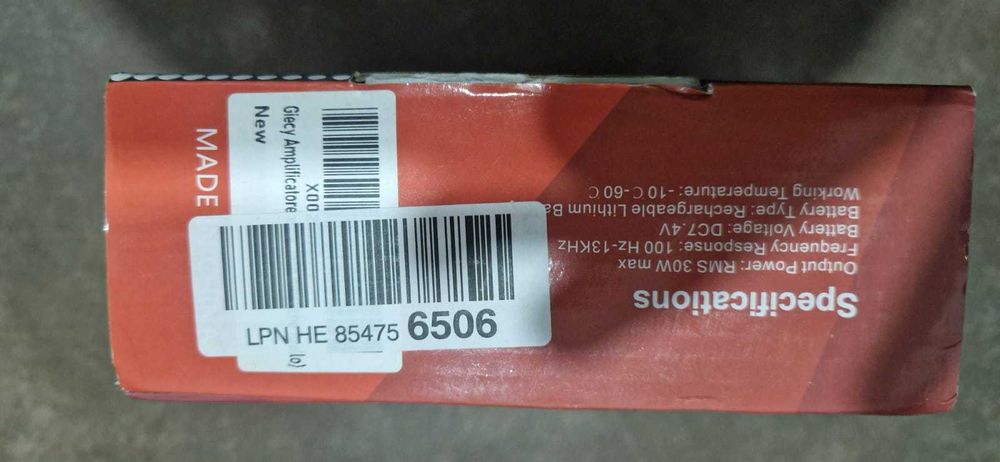 Giecy Amplificador de voz com microfone, cor amarela