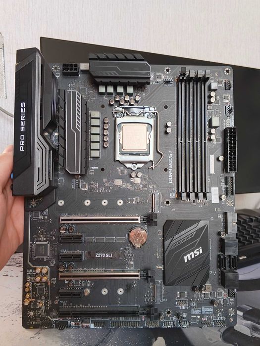 Материнская плата msi z270 sli