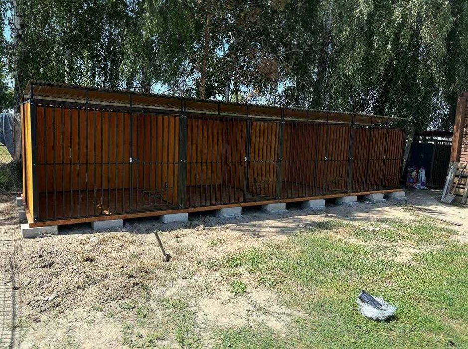 Kojec dla pieska wybieg-klatka-box.