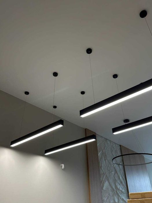 АКЦІЯ‼️Натяжні стелі в залі, білі натяжні стелі, матові натяжні стелі