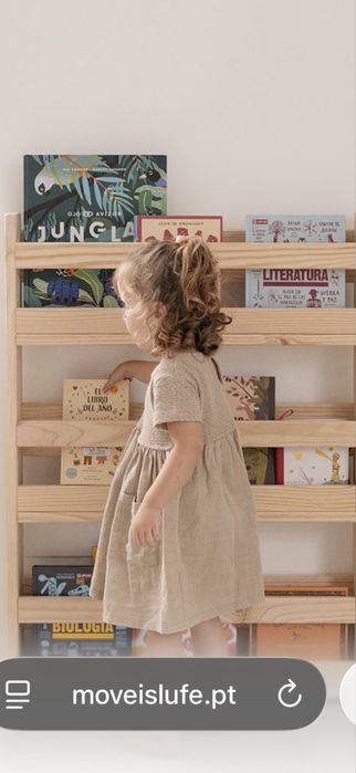 Estante Livros Luffe Montessori