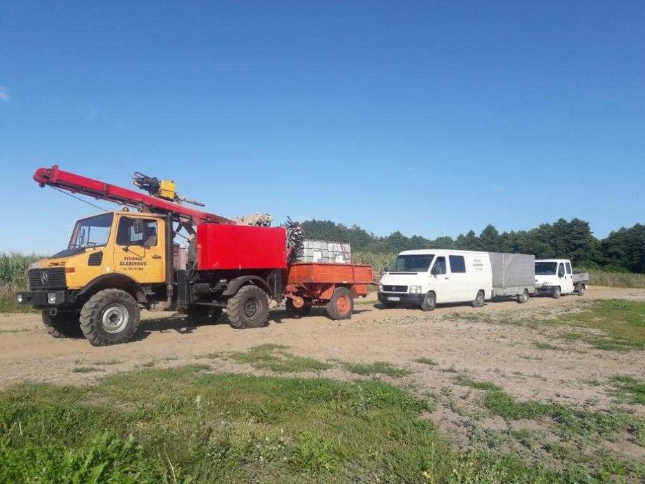 Studnia Głębinowa, Odwierty pod pompy ciepła, odwadnianie działki