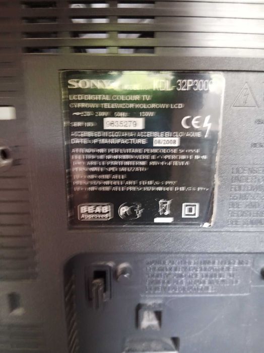 Sony Bravia 32 cale