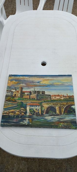 Pintura a óleo do Pintor António Lima