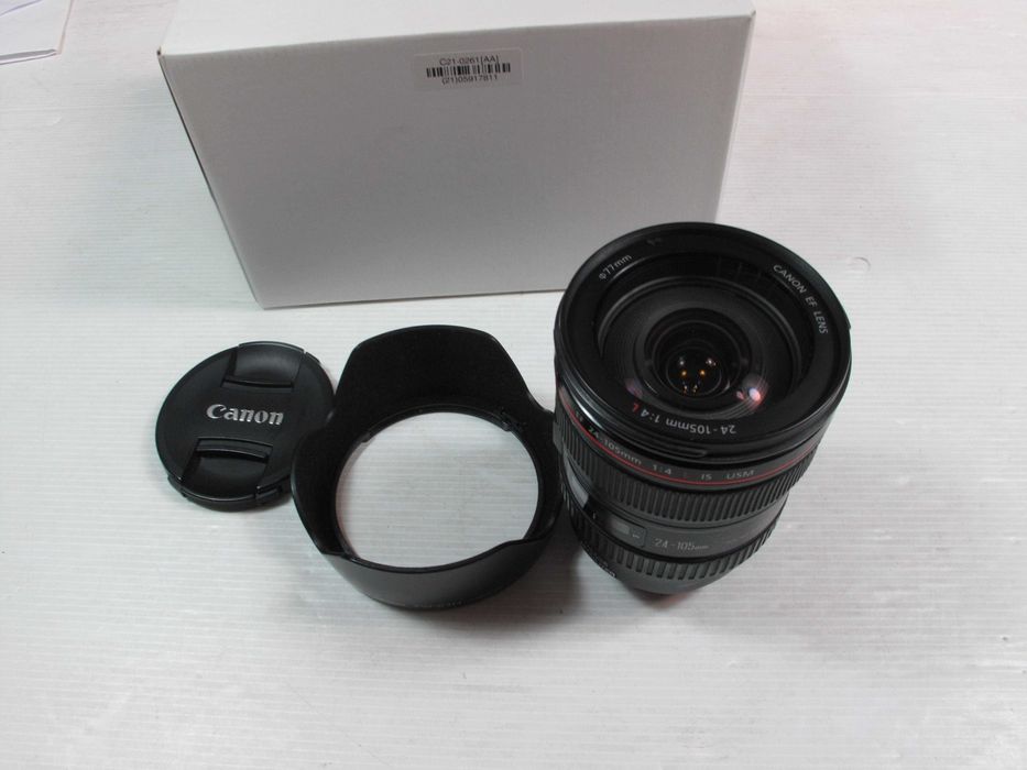 Canon 24-105 L IS tudo excelente condição como se pode ver nas fotos
