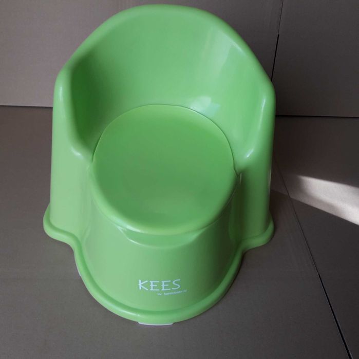 Nocnik KRZESEŁKO dla dzieci z wkładką 2 w1 KEES zielone