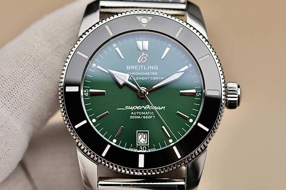 чоловічий наручний годинник  Breitling Superocean 42 AB2010