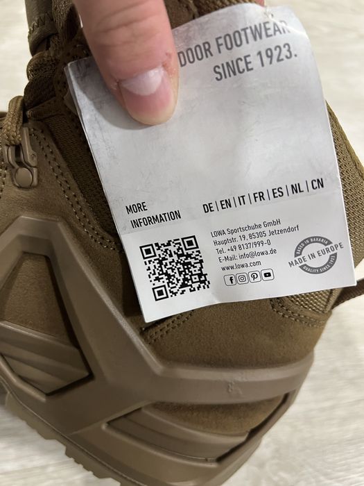 Lowa zephyr MK2 mid coyote (УЦІНКА)