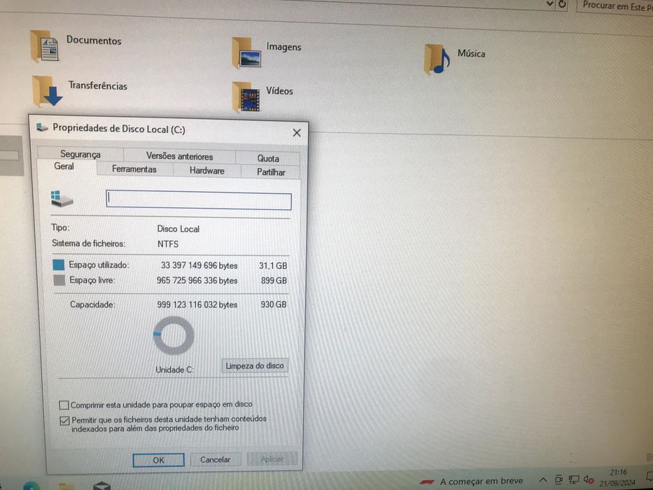 Desktop PC Compaq Presario Windows 10 *USADO*