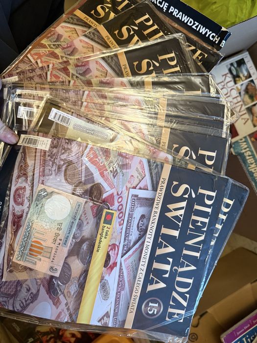 Kolekcja pieniądze świata hachette numery 1-176 nowe w foli