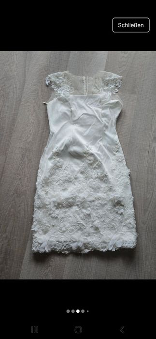 Suknia ślubna krótka  ślub cywilny Annais Bridal