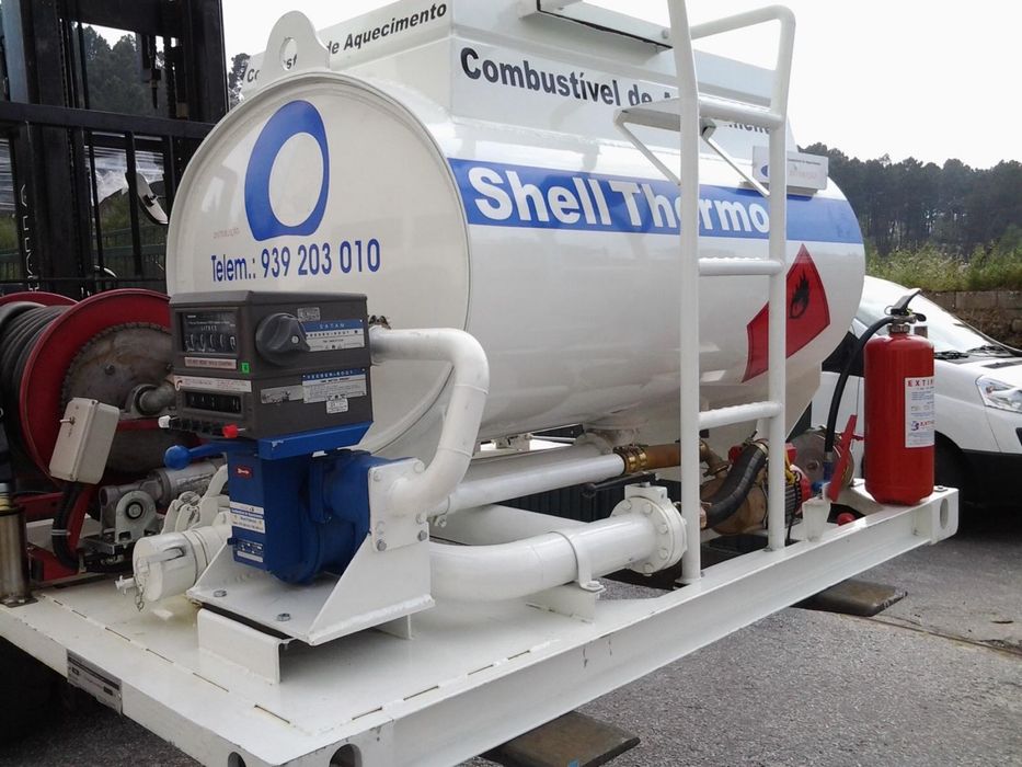 Tanque de transporte de combustivel como novo