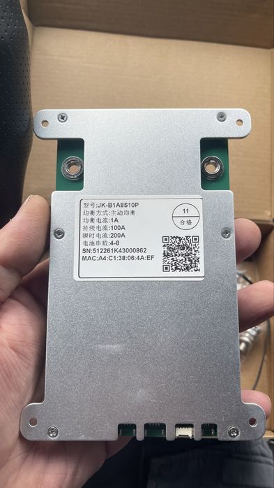 Продам BMS контроллер JK 4S–8S 100A Bluetooth активний балансир LiFePO4 Li-ion JIKONG