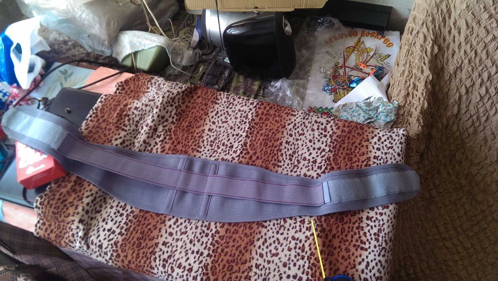 Турмалиновый пояс для согревания поясницы и поддержки спины 2B L-XL