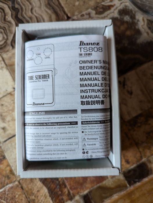 Ibanez Tube Screamer Overdrive Pro TS-808 - Pedal de Guitarra