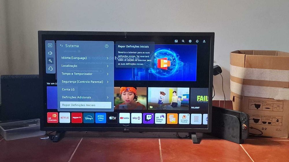 Smart TV LG de 32 polegadas