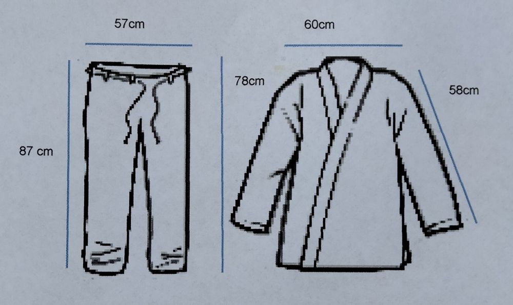Kimono para artes marciais