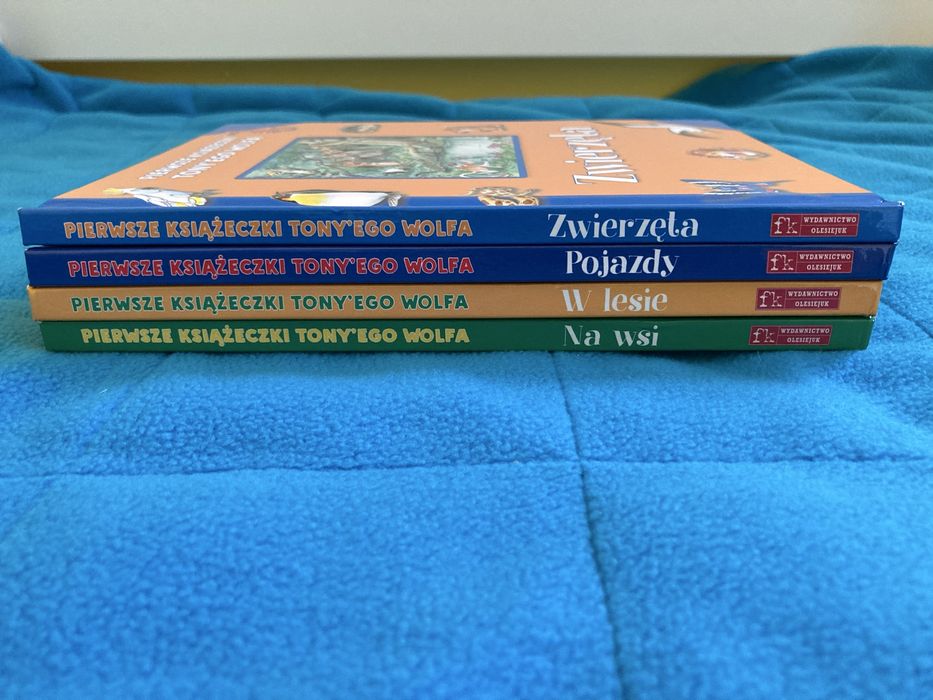 Pierwsze książeczki Tony'ego Wolfa - komplet