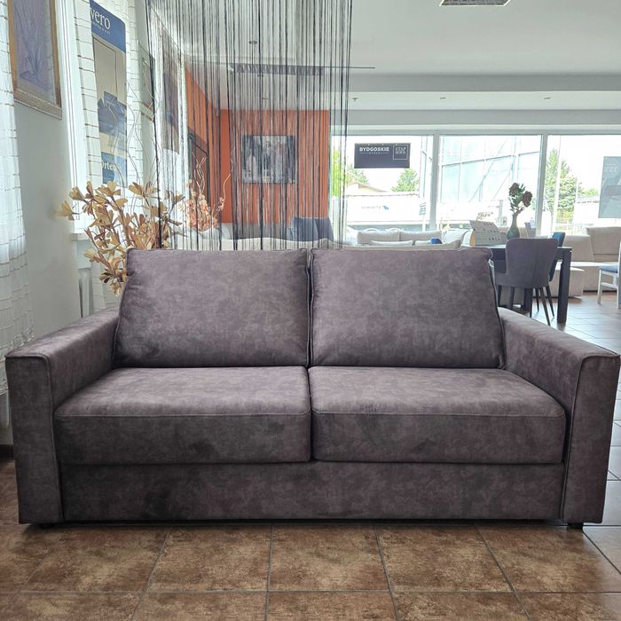 Sofa 192 cm z funkcją spania na materacu "stelaż włoski" DELANTO