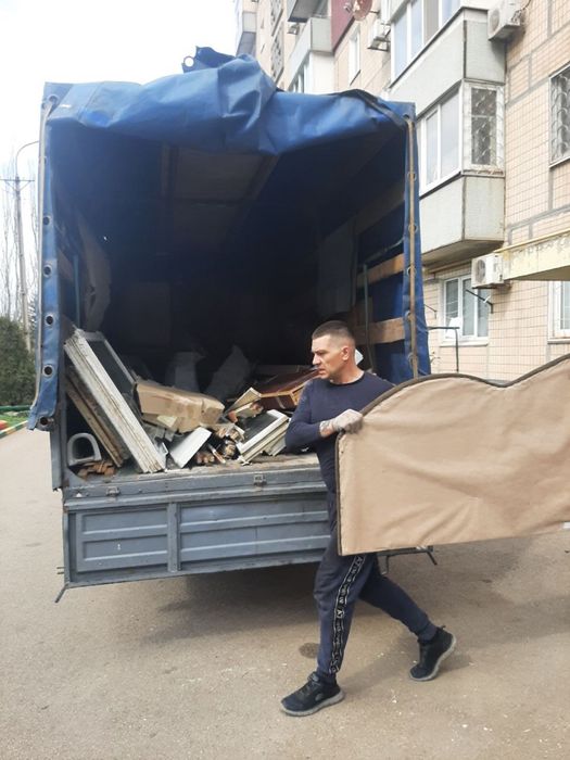 Вывоз мусора, город, межгород,веток, демонтаж, очистка квартир от хлама . Грузчики