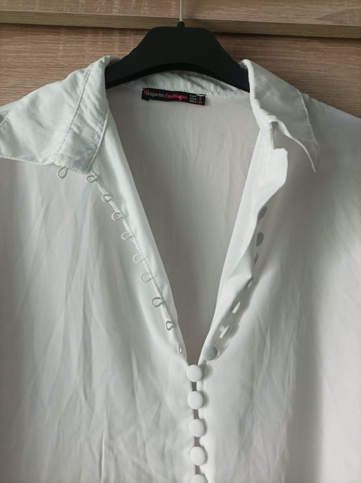 Biała koszula, S, wiskoza