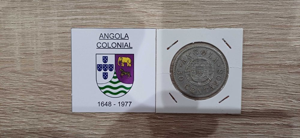 Angola - 50 Centavos - 1923