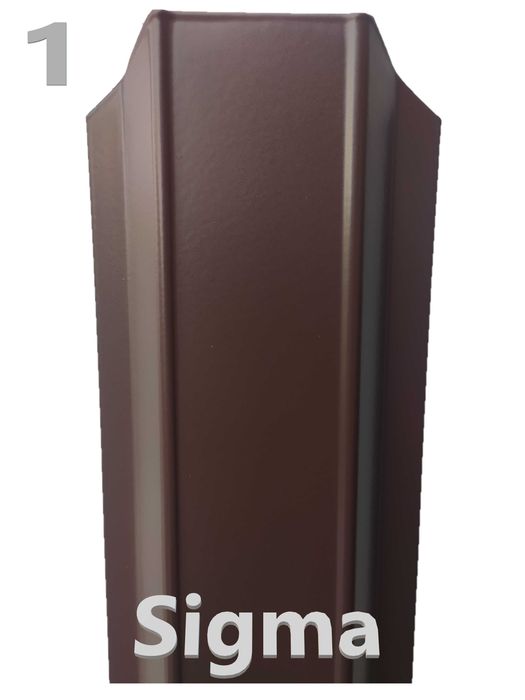 Sztachety 0,8mm metalowe SIGMA proszkowo malowane MAT ogrodzenia 11cm