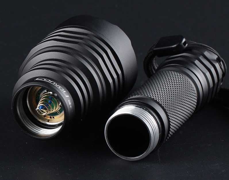 Latarka Convoy C8+ Luminus SST40 2000lm 5000K, 4 tryby pracy