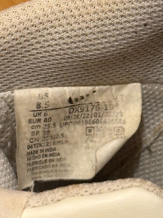 Nike Air Force жіноче взуття кросівки розмір 40