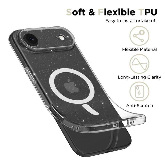 Tech-protect Flexair Magsafe Iphone Air Glitter