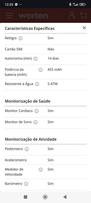Smartwatch Huawei GT 2